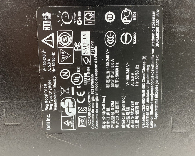 Dell OptiPlex 390 MT Intel Core i3-2120 3.3GHz 1x4GB RAM No HDD No OS