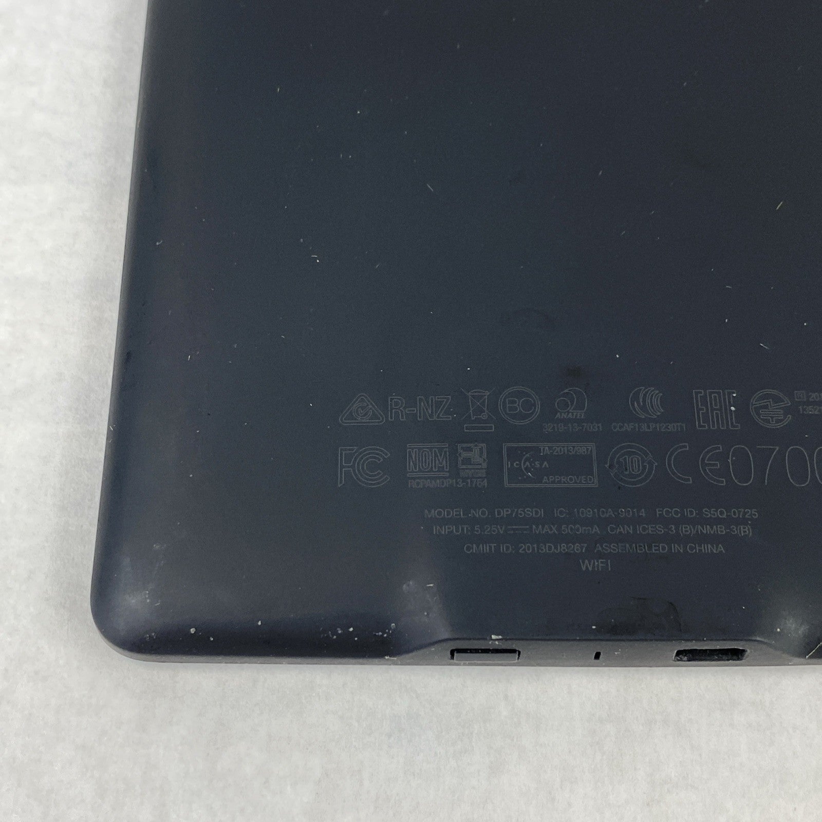 Amazon DP75SDI Kindle Paperwhite 6th Gen 4GB WiFi 6" Black
