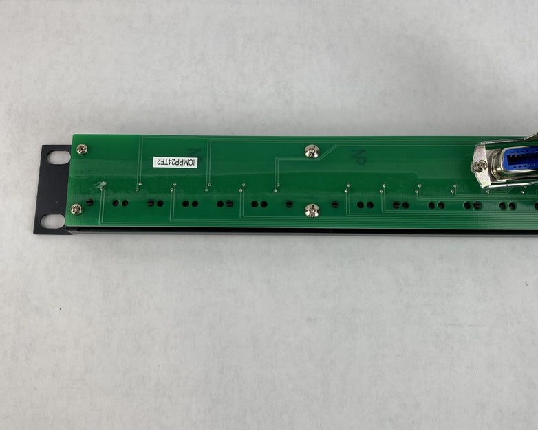 ICC 24- port 8P2C Patch Panel with 50-Pin Female Telco Connector 1 Rack Mount