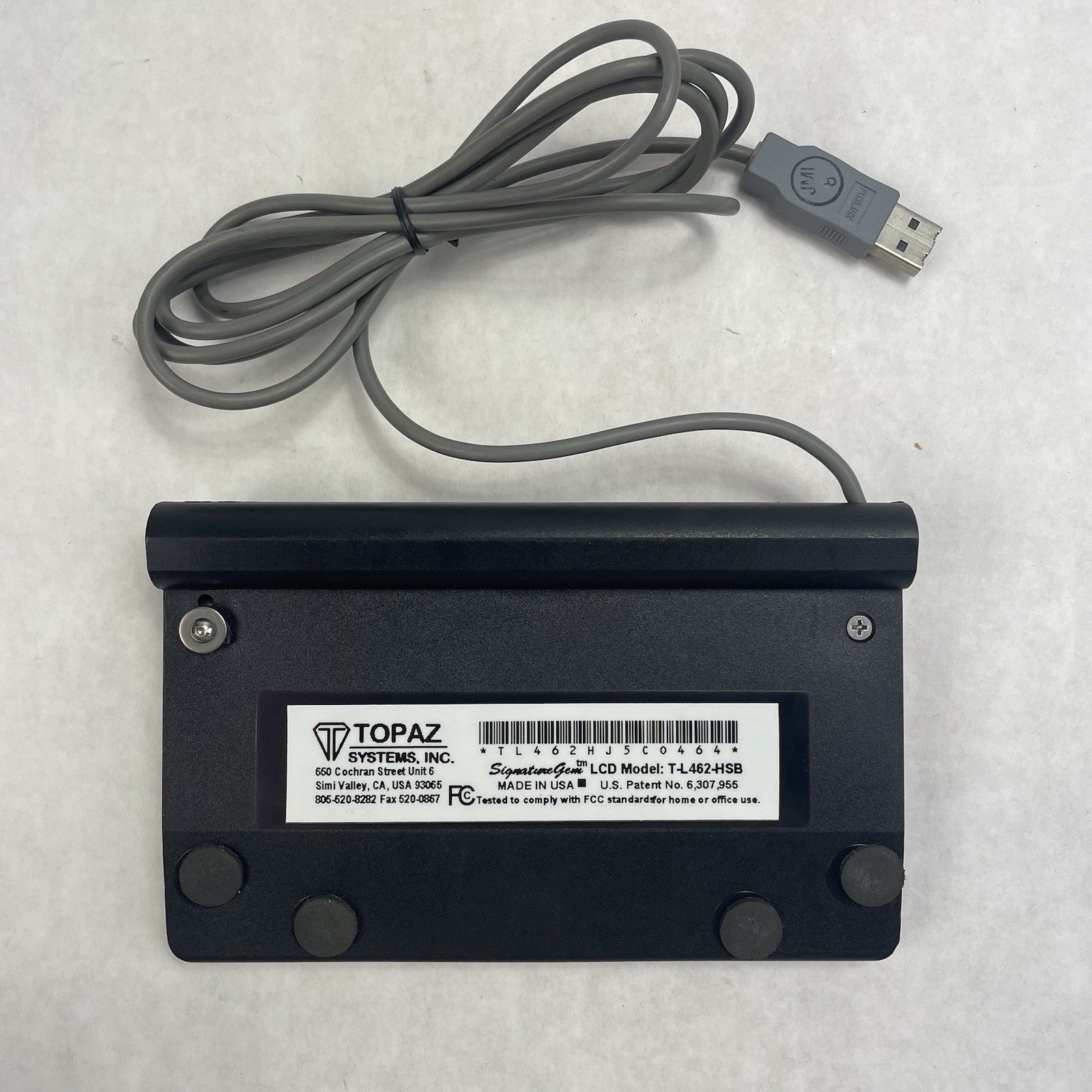 Topaz T-L462-B-R LCD Signature Pad For Parts