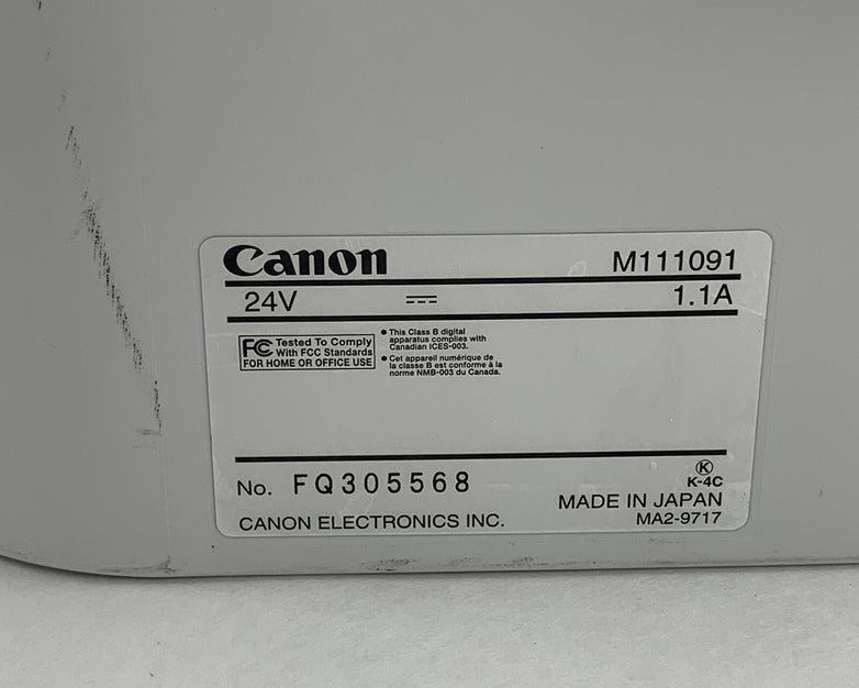 Canon ImageFormula DR-M160 Desktop Duplex Document Scanner Tested No AC Adapter