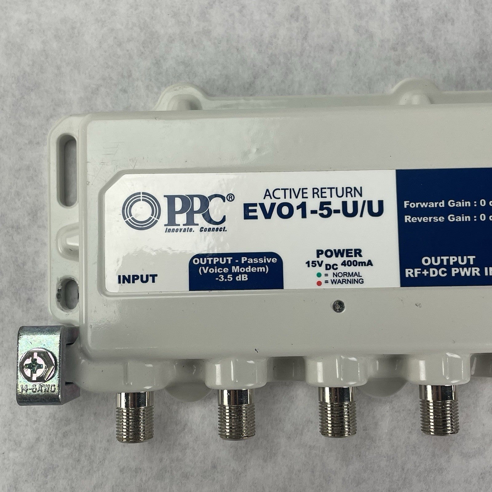 PPC Active Return EVO1-5-U/U Amplifier Signal Splitter No Power Adapter Untested5