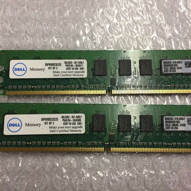Kingston 2 GB RAM Kit (2x1) SNPKN992CK2/2G 99L0262-001 P945184-0546398