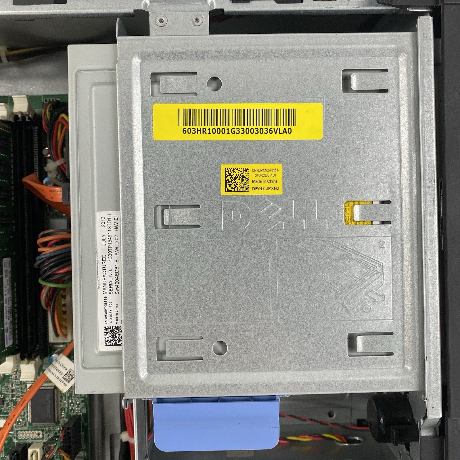 Dell OptiPlex 3010 SFF Intel Core i3-3220 3.30GHz 2GB RAM No HDD No OS