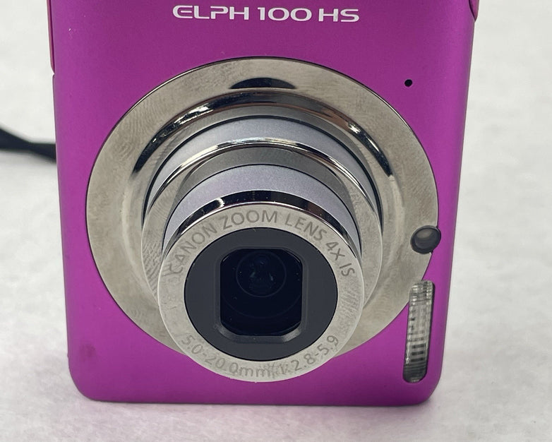 Canon PowerShot ELPH 100 HS 12.1MP Camera No Battery No Memory Card No Charger