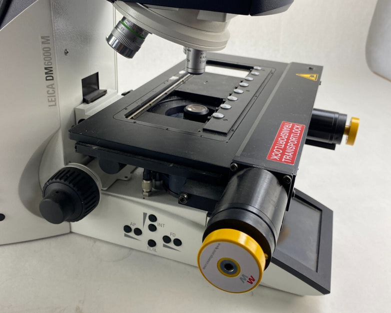 Leica DM6000M Microscope w/ Objectives Power Supplies Clemex Camera