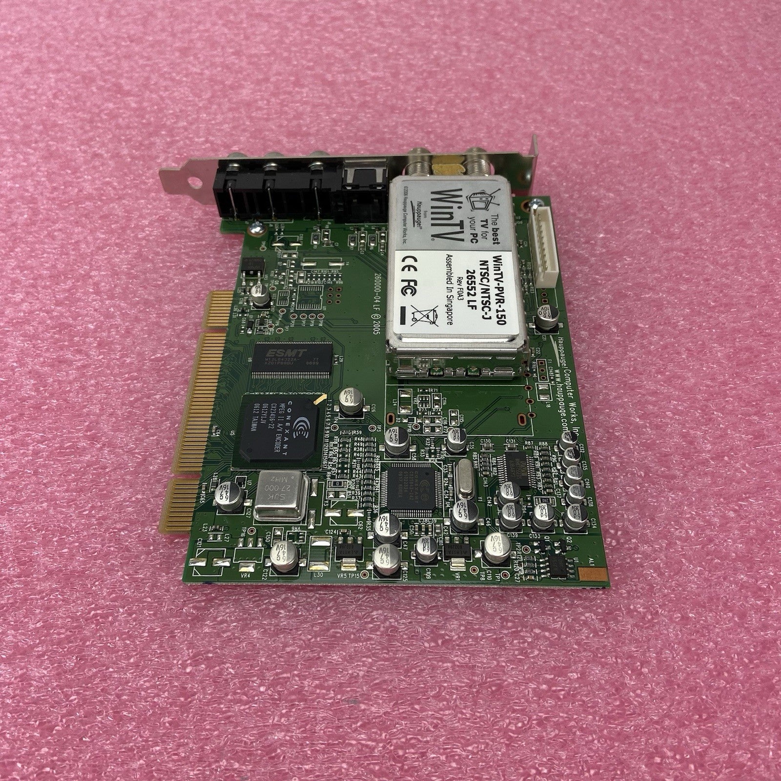 Hauppauge WinTV-PVR-150 5188-4202 PCI Capture Card1