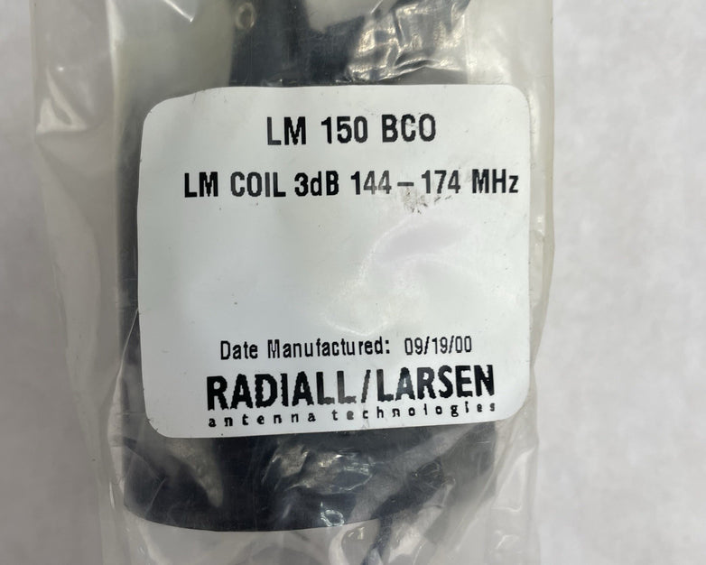 Radiall / Larsen Antenna NMO Coil 3dB 144-174MHz 150 BCO Mobile Antenna Tech