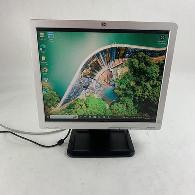 HP LE1711 LCD Monitor, 17" Screen, VGA Used