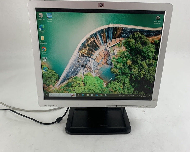 HP LE1711 LCD Monitor, 17" Screen, VGA Used