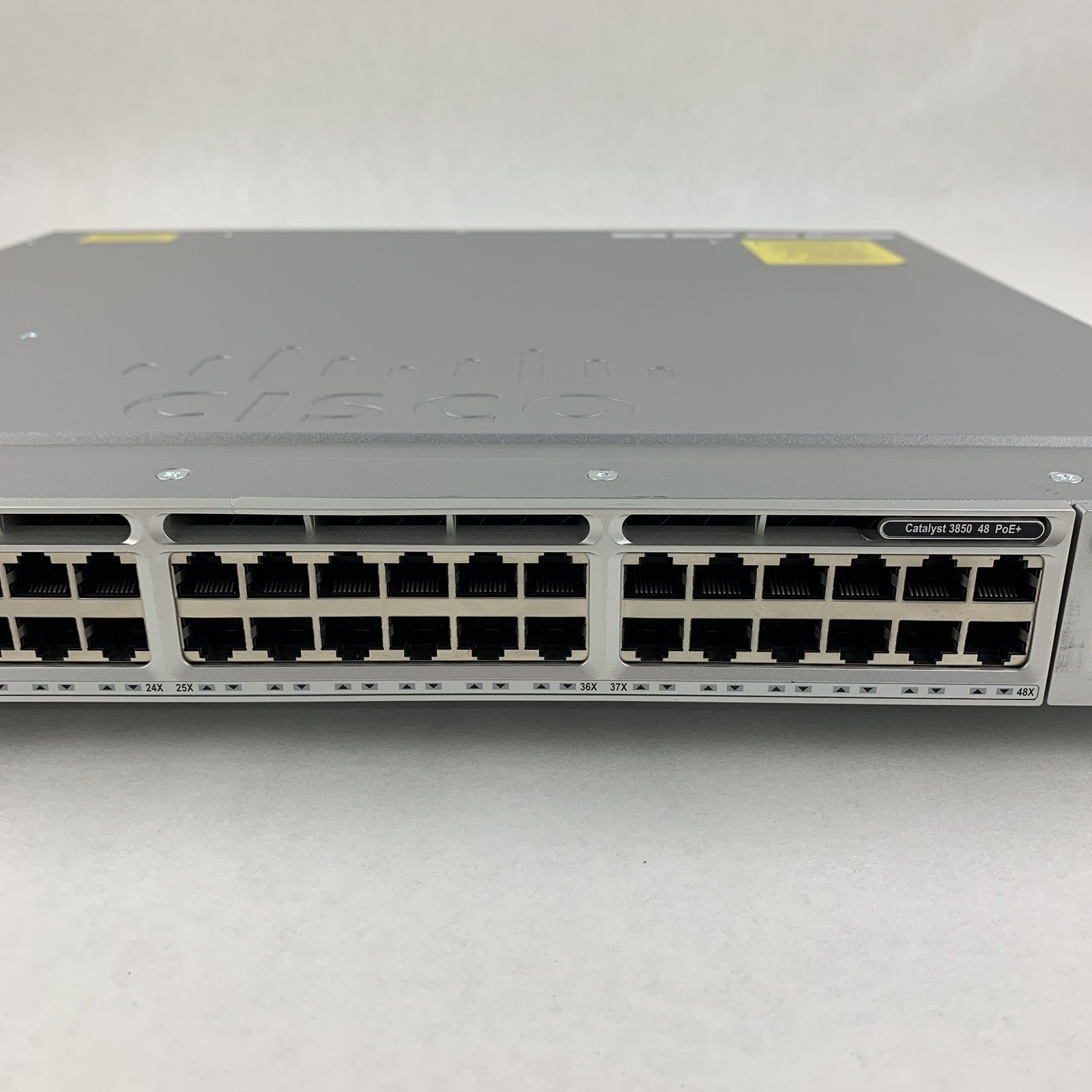Cisco WS-C3850-48P-S V07 Catalyst 3850 w/ C3850-NM-4-1G Switch Tested Reset
