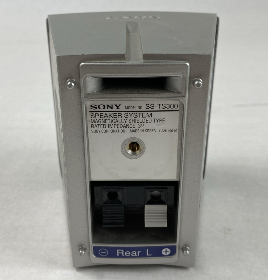 Sony SS-TS300 Surround Sound Home Theater Speakers Center Rear R Rear L Untested