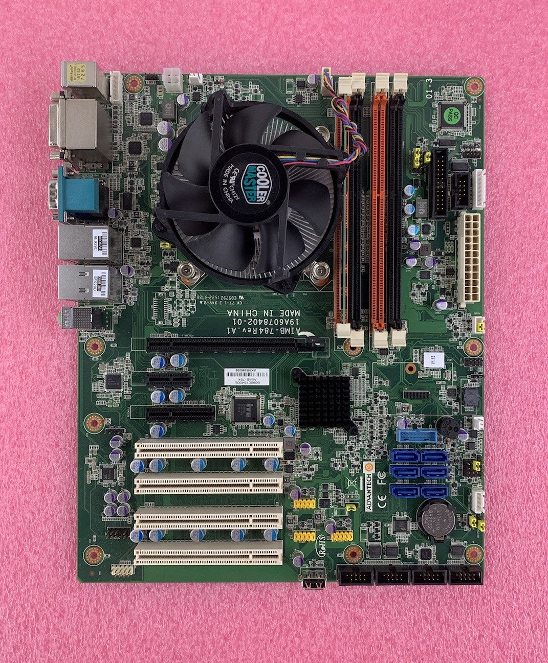 Advantech AIMB-784 Motherboard Intel Core i5-4590t 2.0GHz 8GB RAM w/ Shield