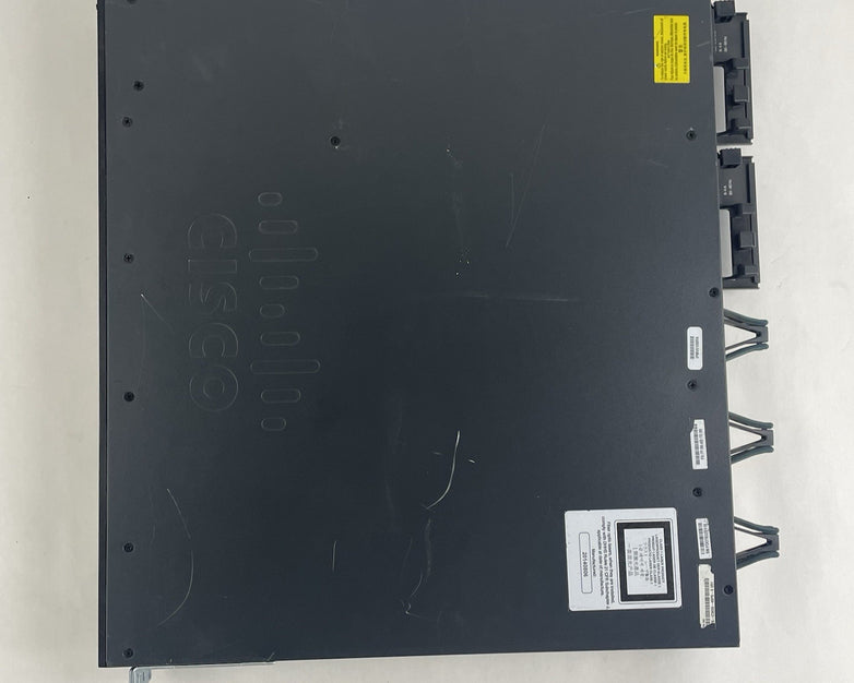 Cisco WS-C3650-48PS-S V01 Tested & Reset 2X PSU
