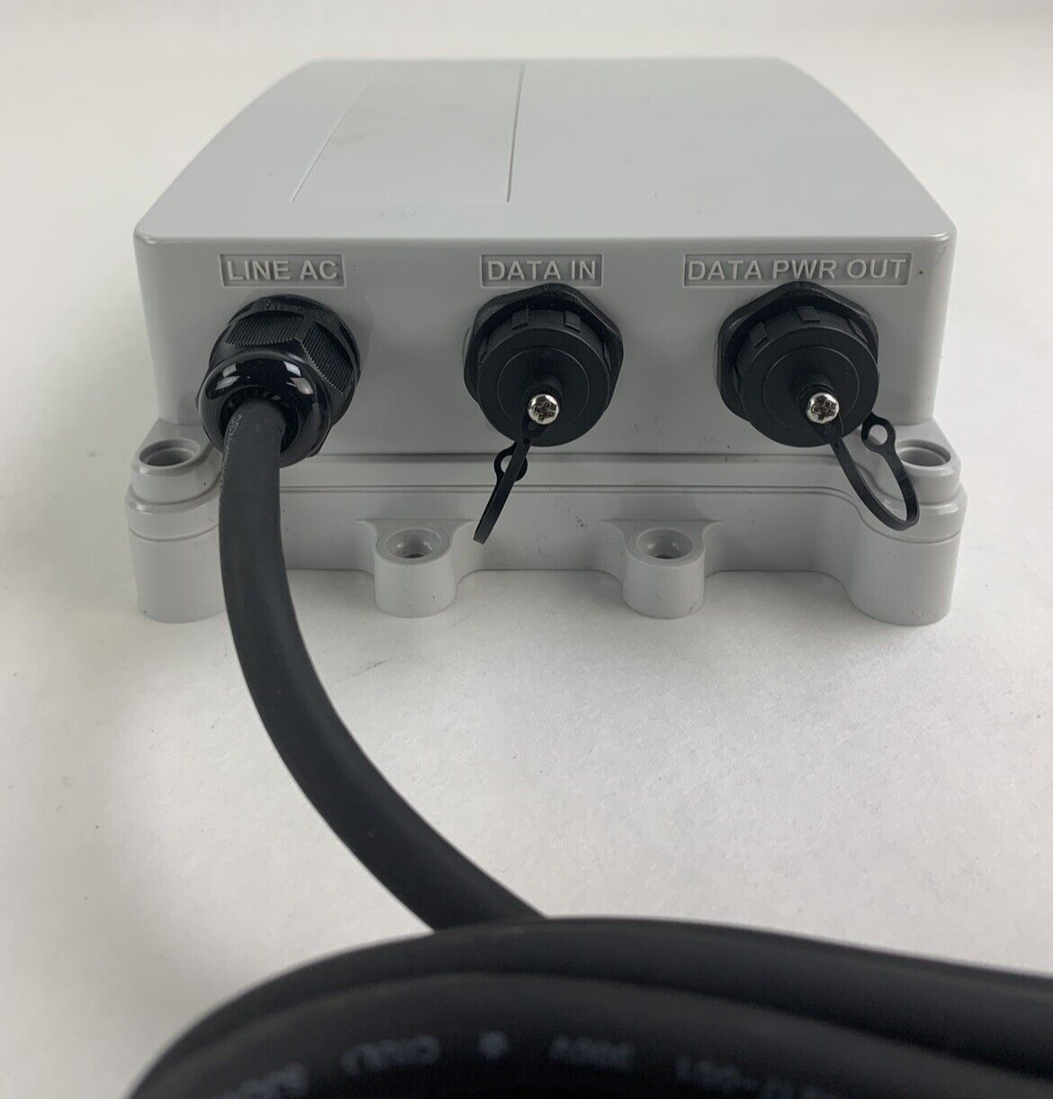 Microsemi PowerDsine PWR-INJ60GO/AC-NA 1-port 60W Gigabit PoE Outdoor Midspan