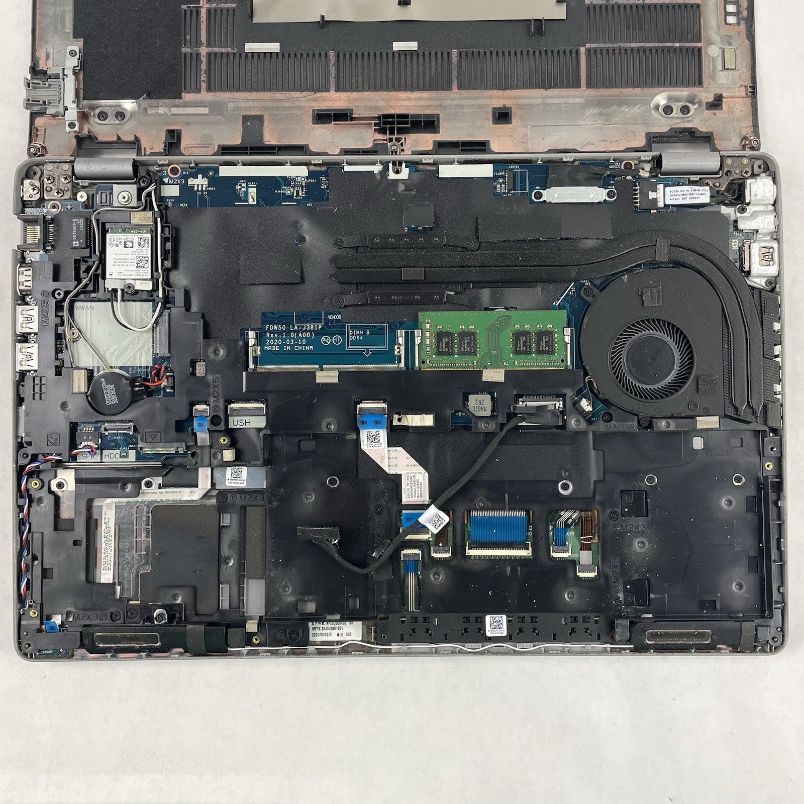 Dell Latitude 5510 15.6" i5-10210U 1.60 GHz 8 GB RAM No SSD/OS/AC/Batt18