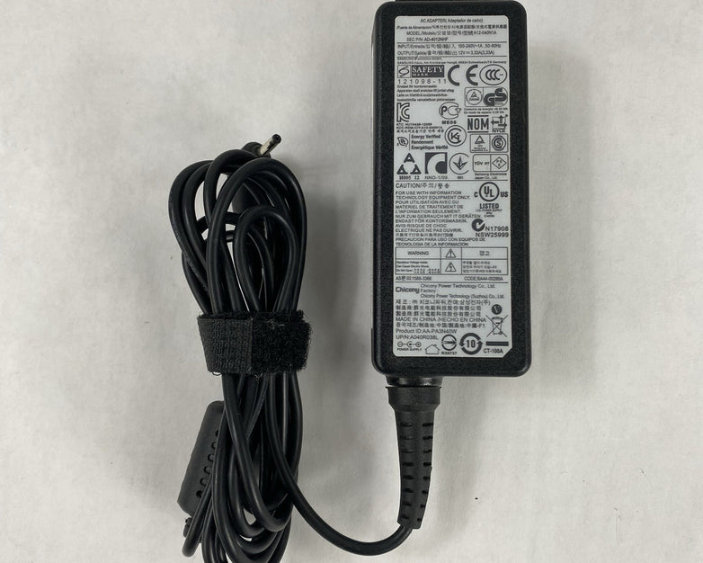 Chicony A12-040N1A 12V 3.33A 40W AC Adapter (Lot of 9)