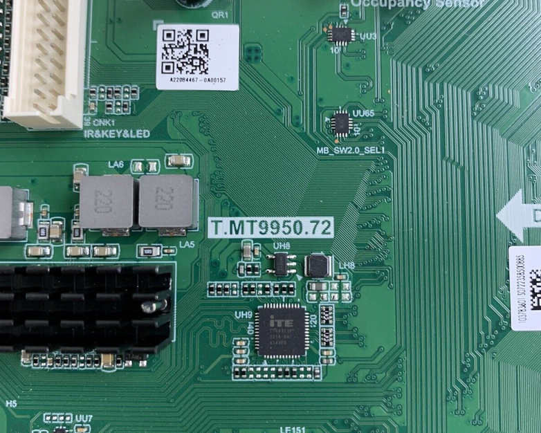 Logic Board For Smart Board 6086s-V3 Smart 1035504-04 T.MT9950.72 Tested & Reset