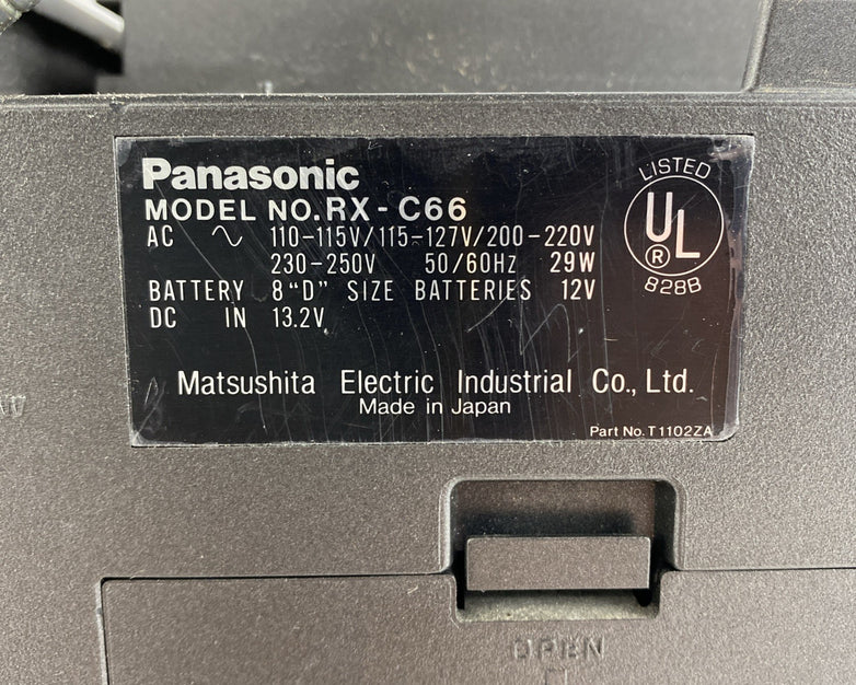 Panasonic RX-C66 Twin Cassette Decks