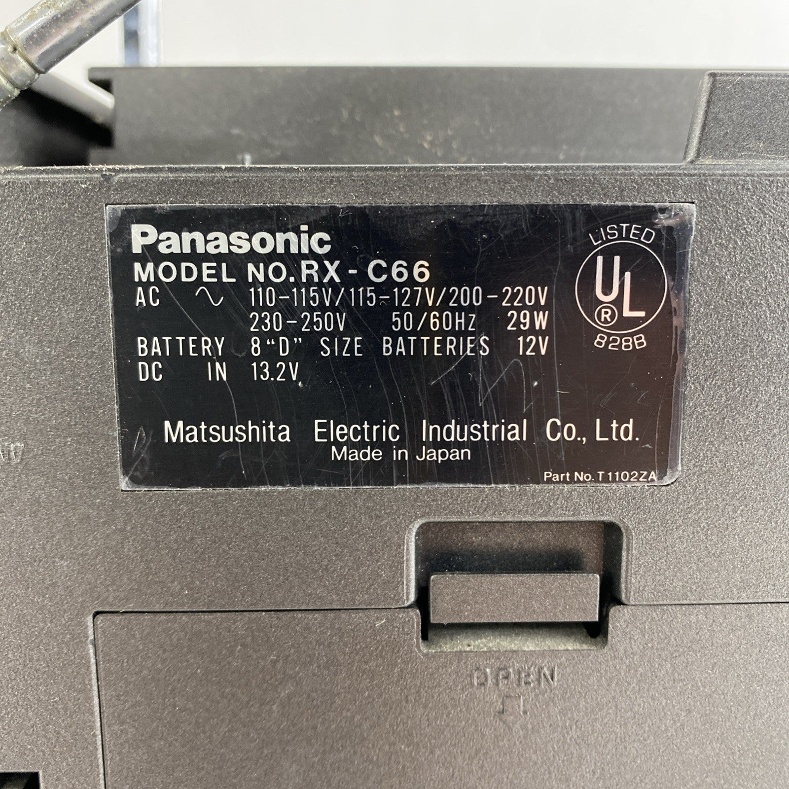 Panasonic RX-C66 Twin Cassette Decks5