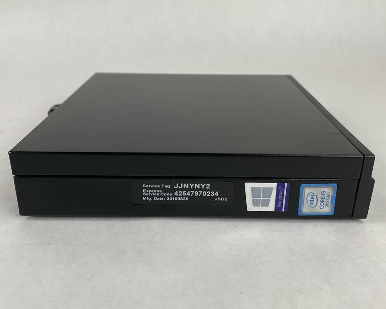 Dell Optiplex 7070 Micro i5-9500T 2.20 GHz 8 GB RAM W/AC No SSD/OS