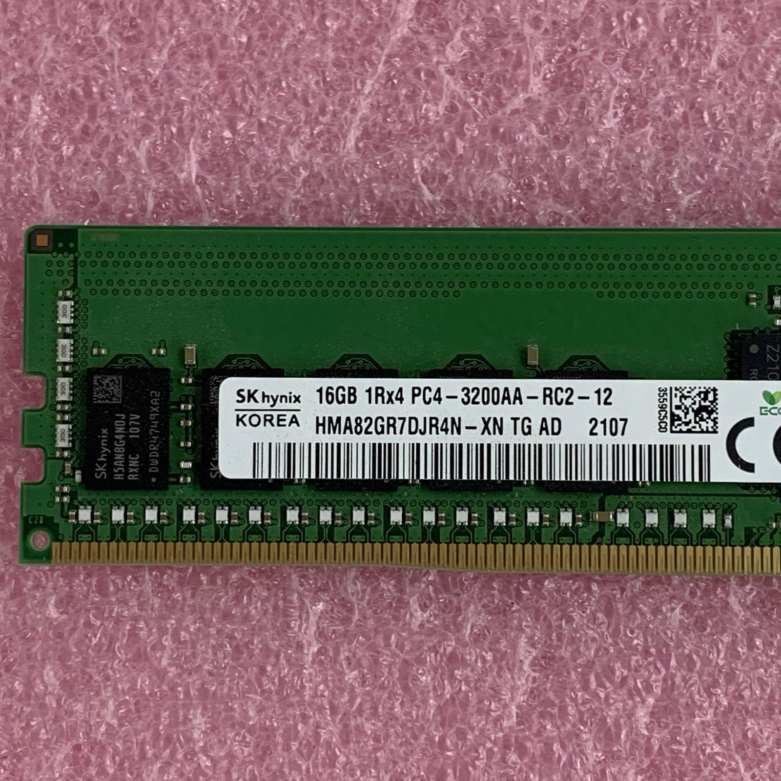 SK Hynix HMA82GR7DJR4N-XN 16 GB DDR4 SDRAM RDIMM PC4-25600 Server Memory Ram2