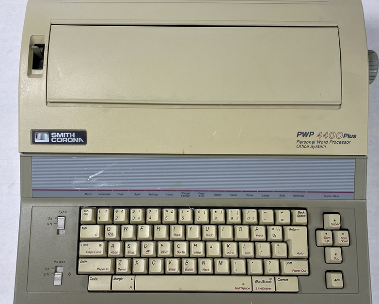 Smith Corona PWP 4400 Plus Personal Word Processor Tested