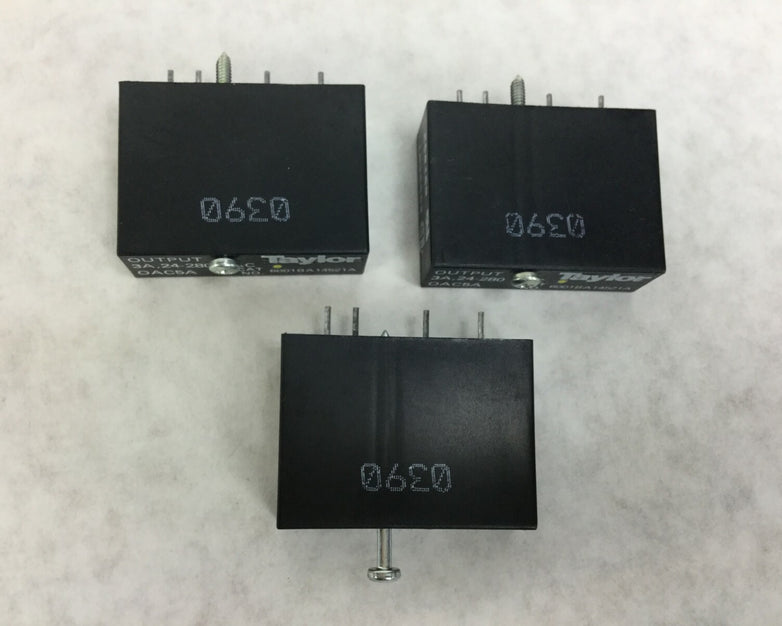 Taylor  6001BA14521A E58169  LR35852  Lot of 3