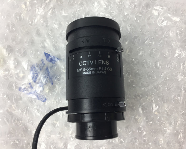 NAV CCTV Lens NAV5-55DC 1/3" 5-55MM F1.4 CS DC-Iris Automatic Iris