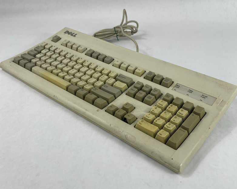 Dell AT101W Keyboard w/ 6 Pin Power Cord