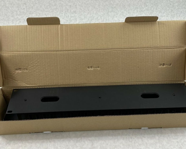 2U (3.5IN) horizontal cable management panel Black DF2 03746