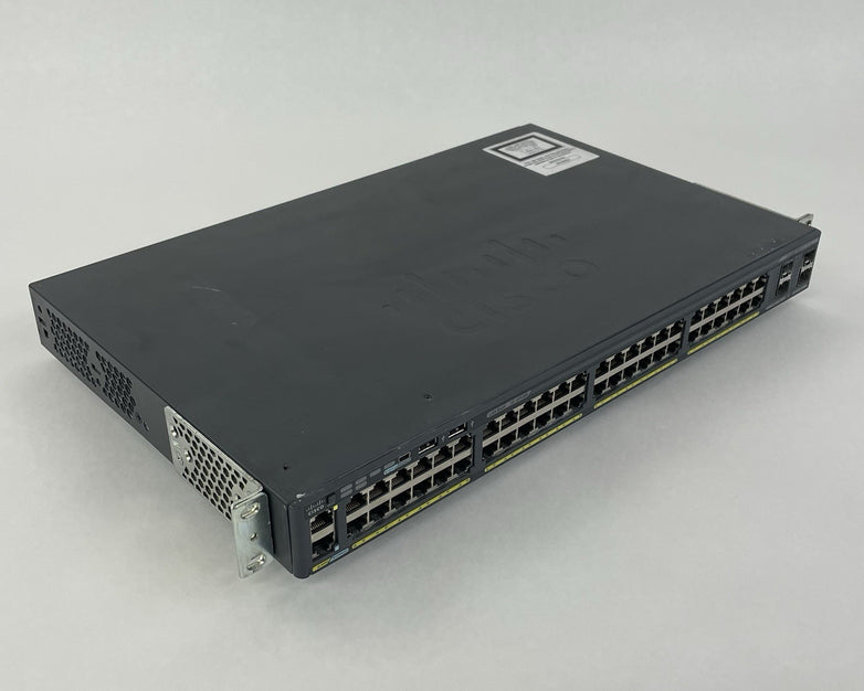 Cisco Catalyst WS-C2960X-48TS-L 48 Port Gigabit Switch V03 - Tested