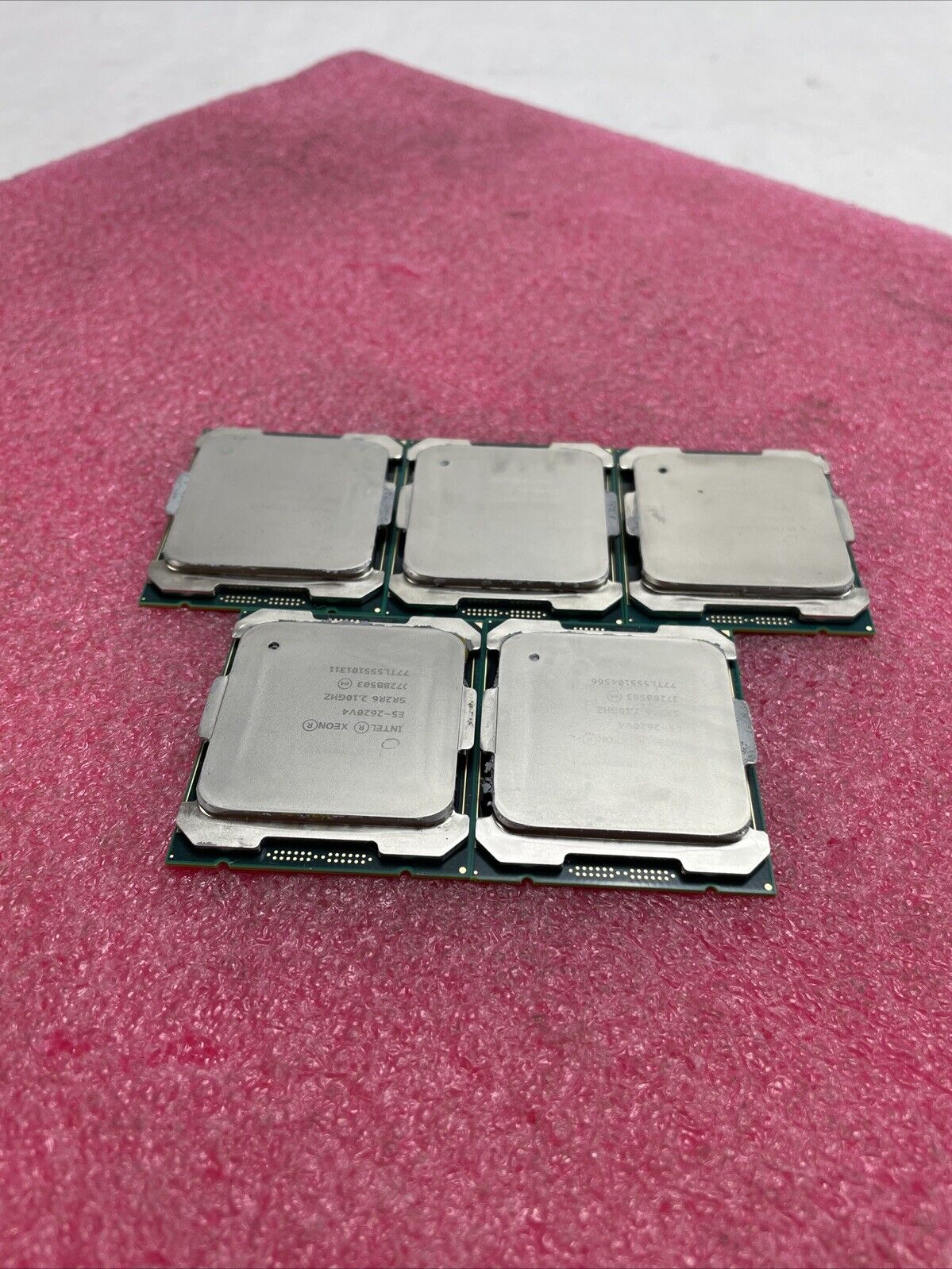 Lot of 5 Intel Xeon E5-2620V4 2.1GHz SR2R6 Processor