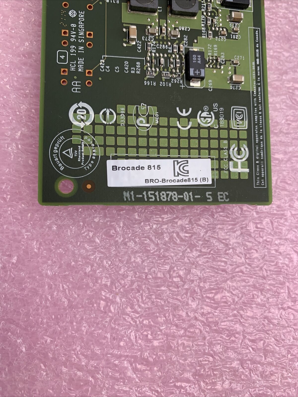 Lot of 2 Dell K54X2 Brocade SP 8GB FC HBA PCI-e Low Profile Fiber Channel Adapte