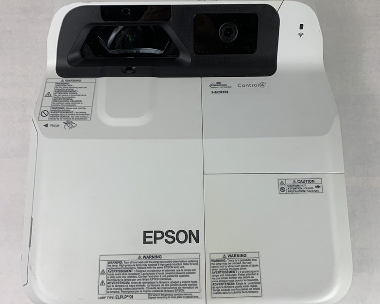 Epson H741A BrightLink 685Wi LCD Projector 4732 Lamp Hours