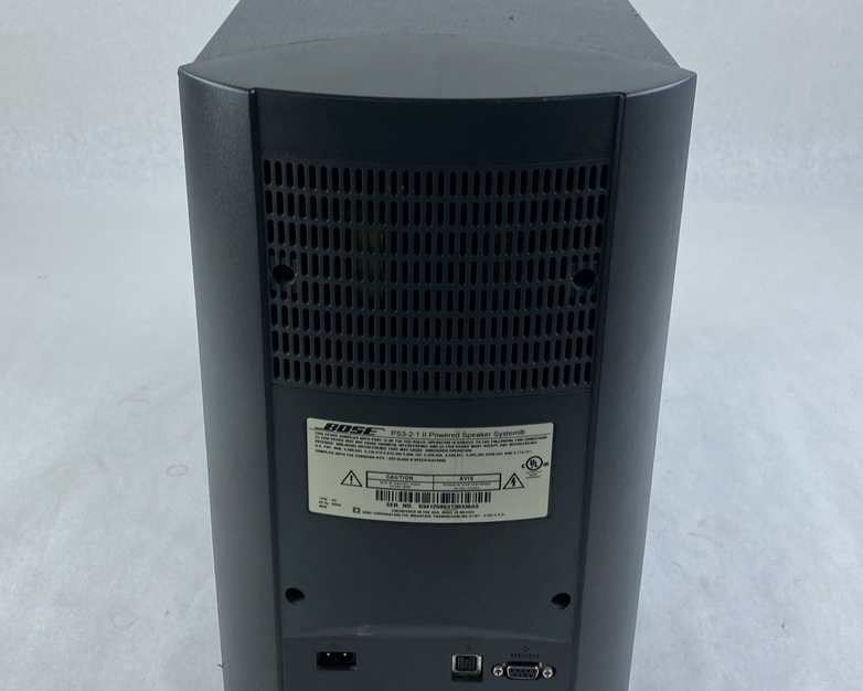 Bose PS3-2-1 II Powered Speaker System No Cables Untested