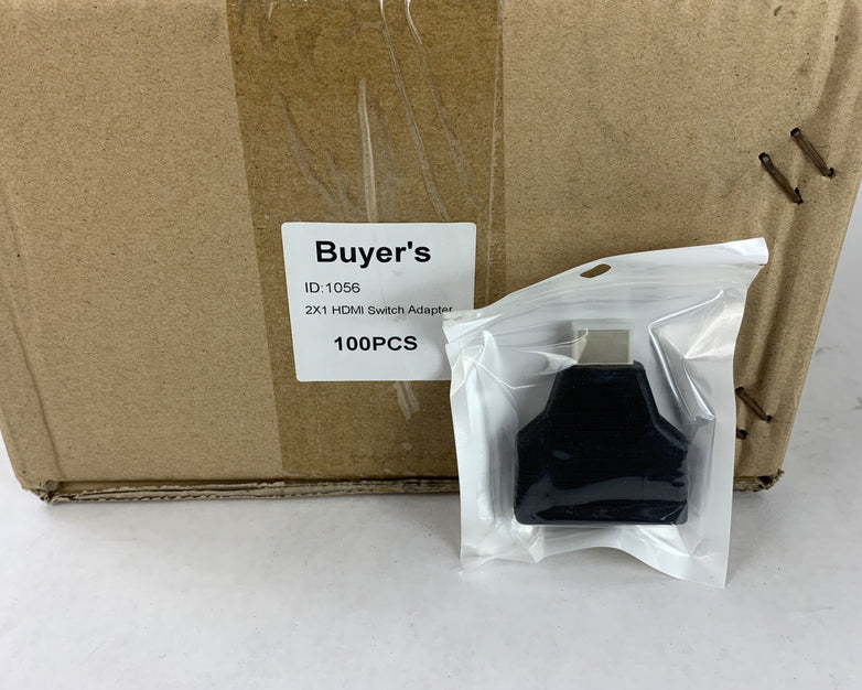 Buyers Point 616576969964 2x1 HDMI Switch Adapter - Lot of 100