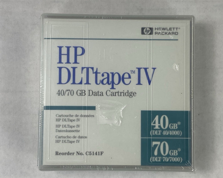HP DLTtape IV C5141F 40/70 GB Data Cartridge (Lot of 10)