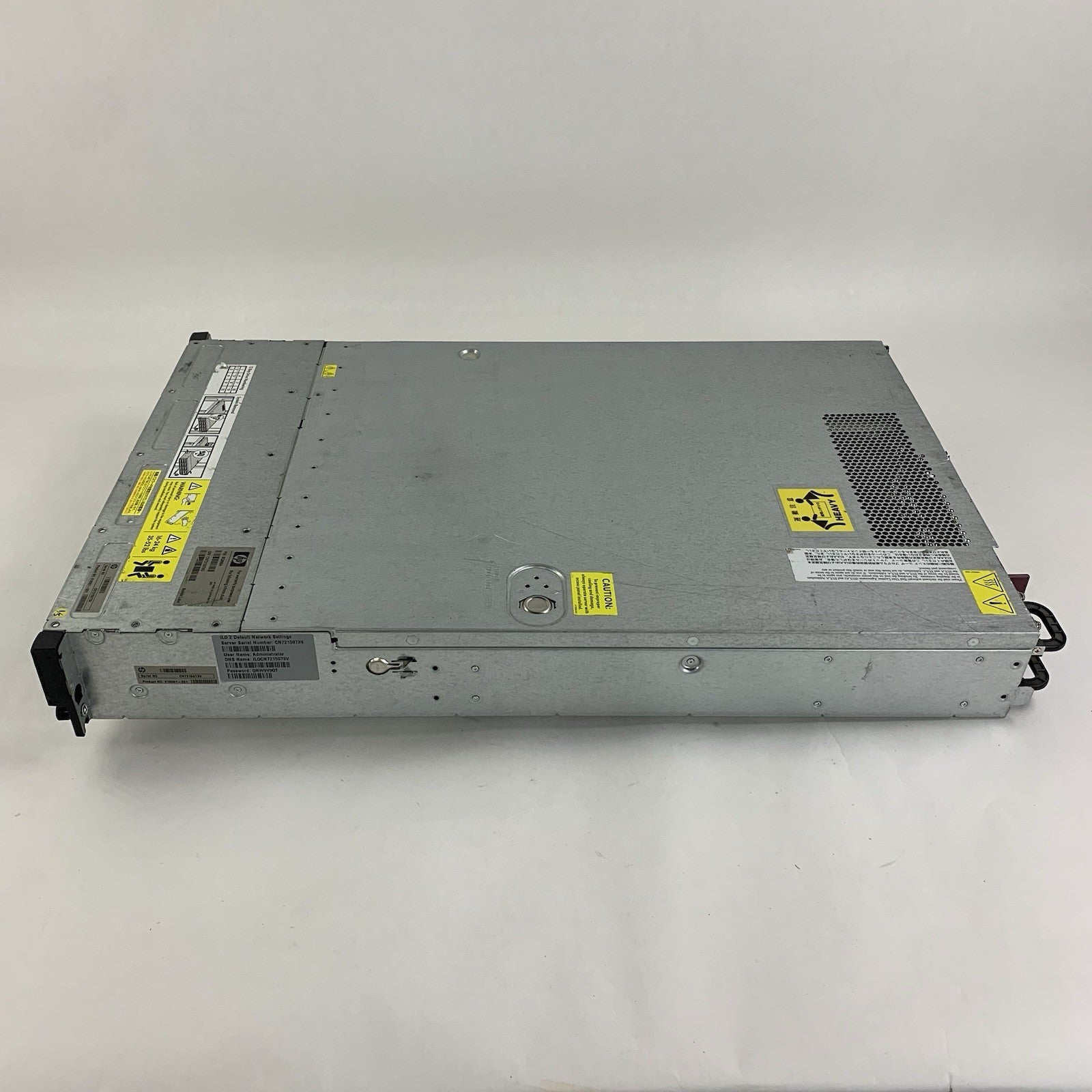 HP StorageWorks P4500 G2 Server 2x Xeon L5520 2.26GHz 24GB RAM No HDD/OS5