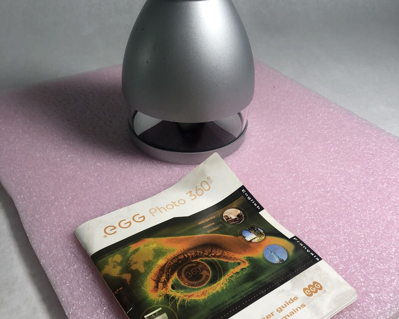 EGG Photo 360°, 360° Camera Lense w/ user Guide