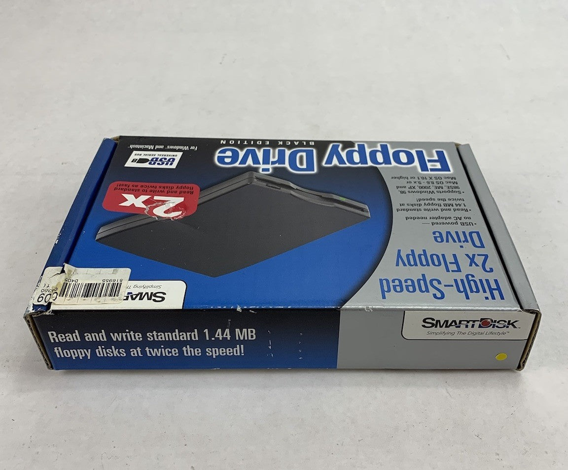 SmartDisk High-Speed 2x Floppy Drive Black Edition