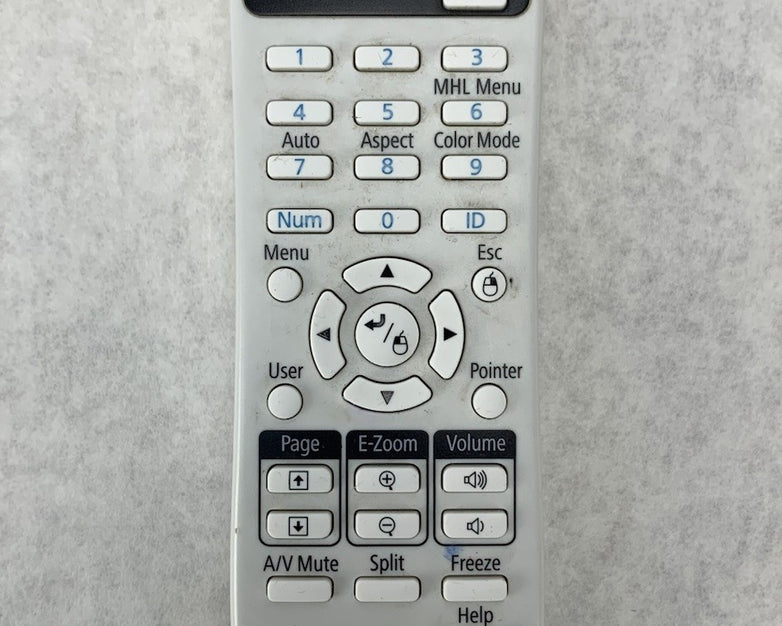 Epson 162636600 Remote Control For Epson PowerLite Projector (Lot of 4)