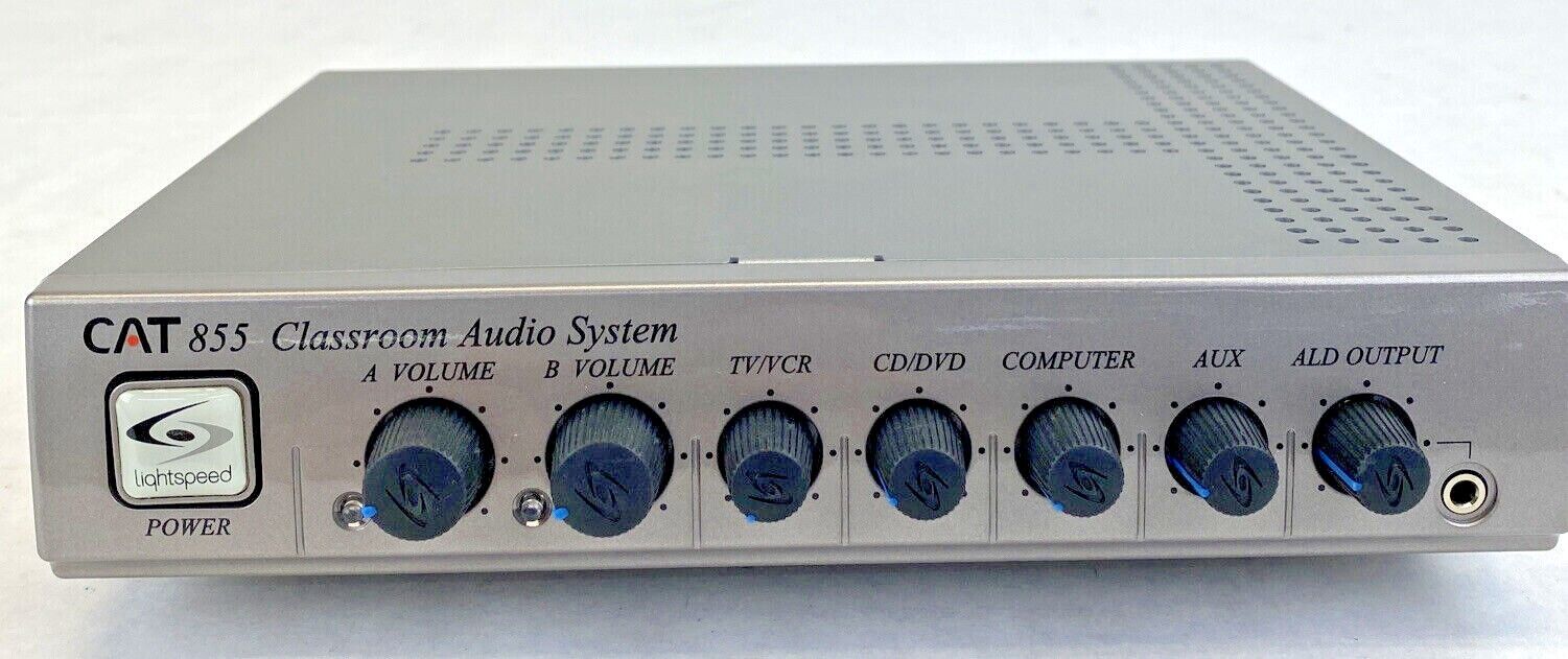 Lightspeed CAT855 Classroom Audio System AMP-855 NO PSU or Screws