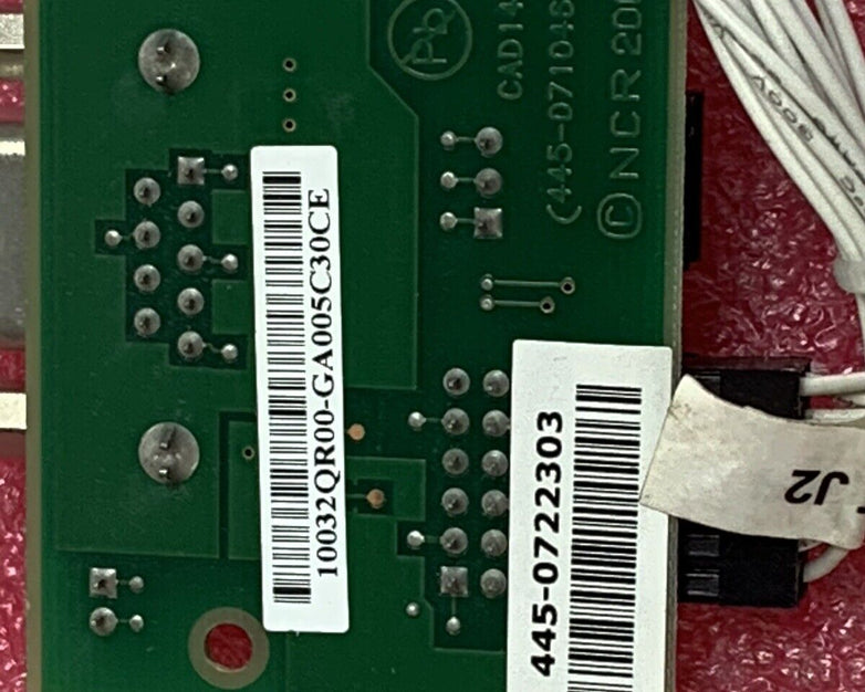 NCR Pirate Board 445-0722303 for ATMs w/Connection Cable