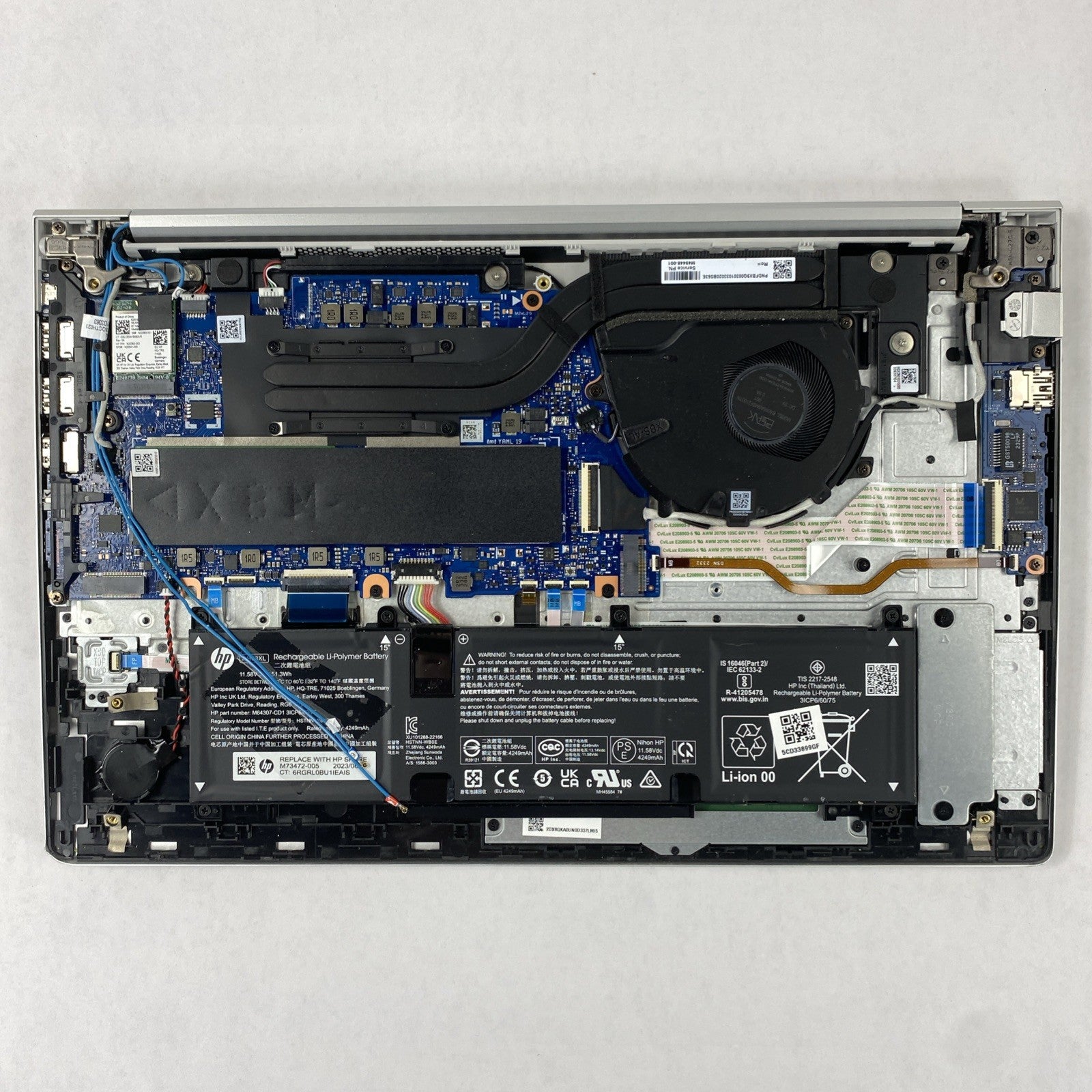 HP EliteBook 655 G10 AMD Ryzen 7 Pro 7730U 2.00 GHz 16 GB RAM 15.6" No HDD No OS