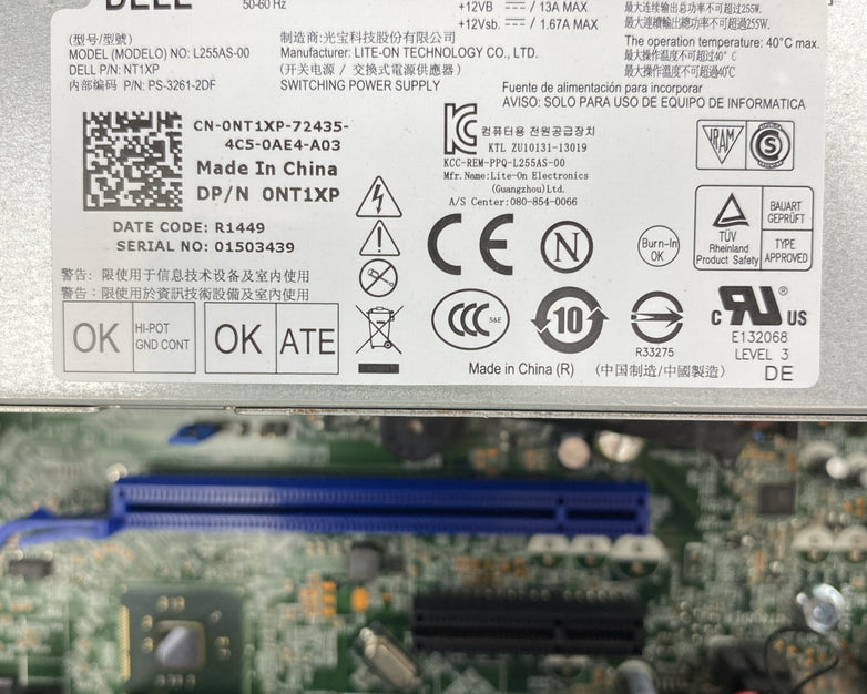 Dell OptiPlex 7020 SFF Intel Core i5-4590 3.30GHz 4GB RAM DVDRW No HDD OS READ