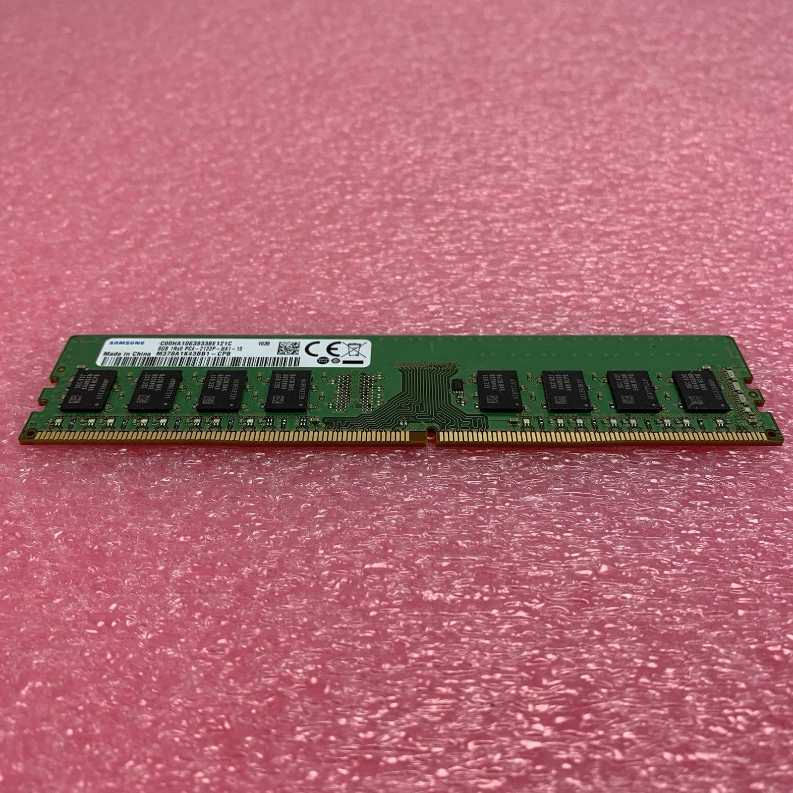 Samsung M378A1K43BB1-CPB PC4-2133P-UA1-10 8GB 1Rx8 Desktop Memory RAM1