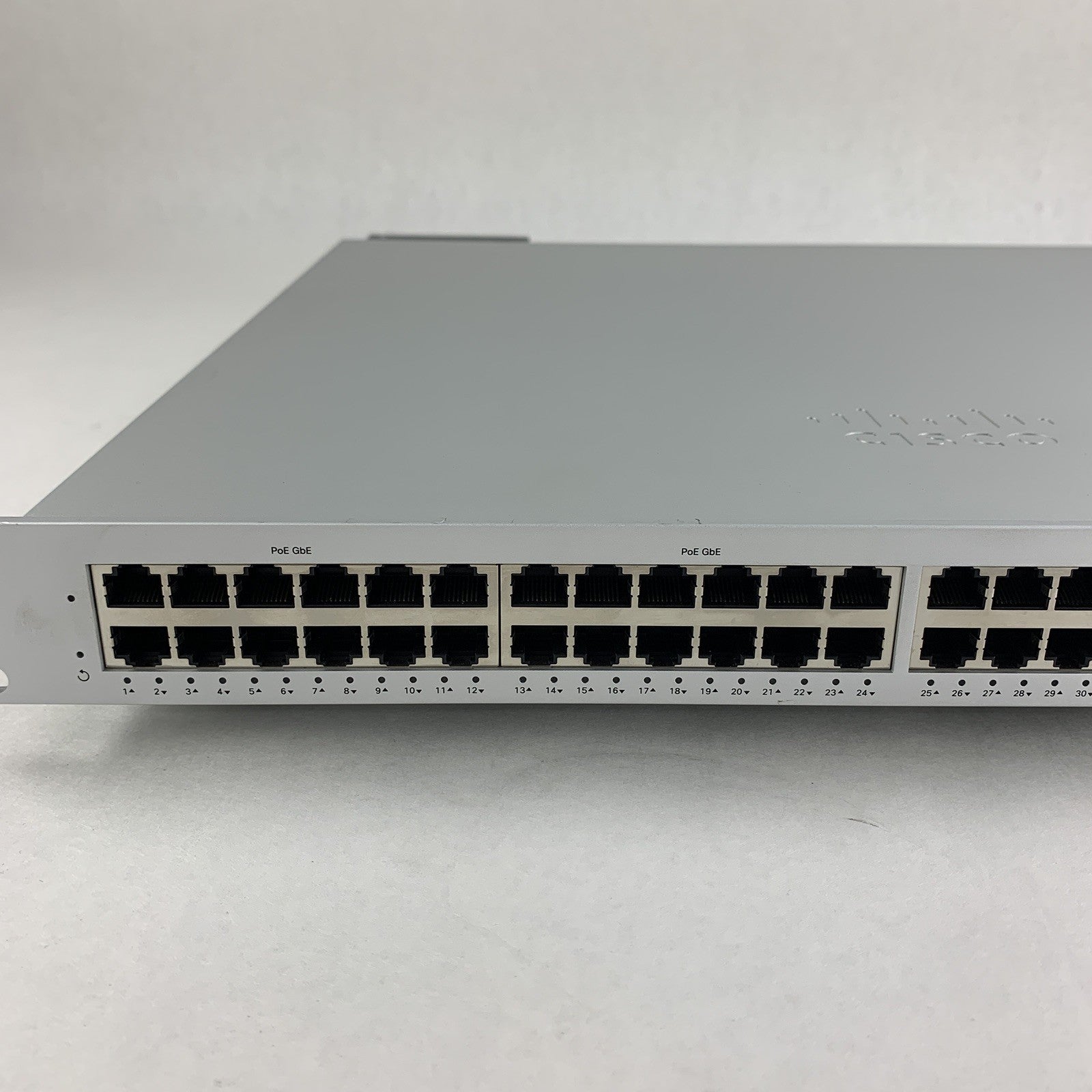 Cisco Meraki MS250-48FP-HW 48 Port Switch Unclaimed Tested Reset