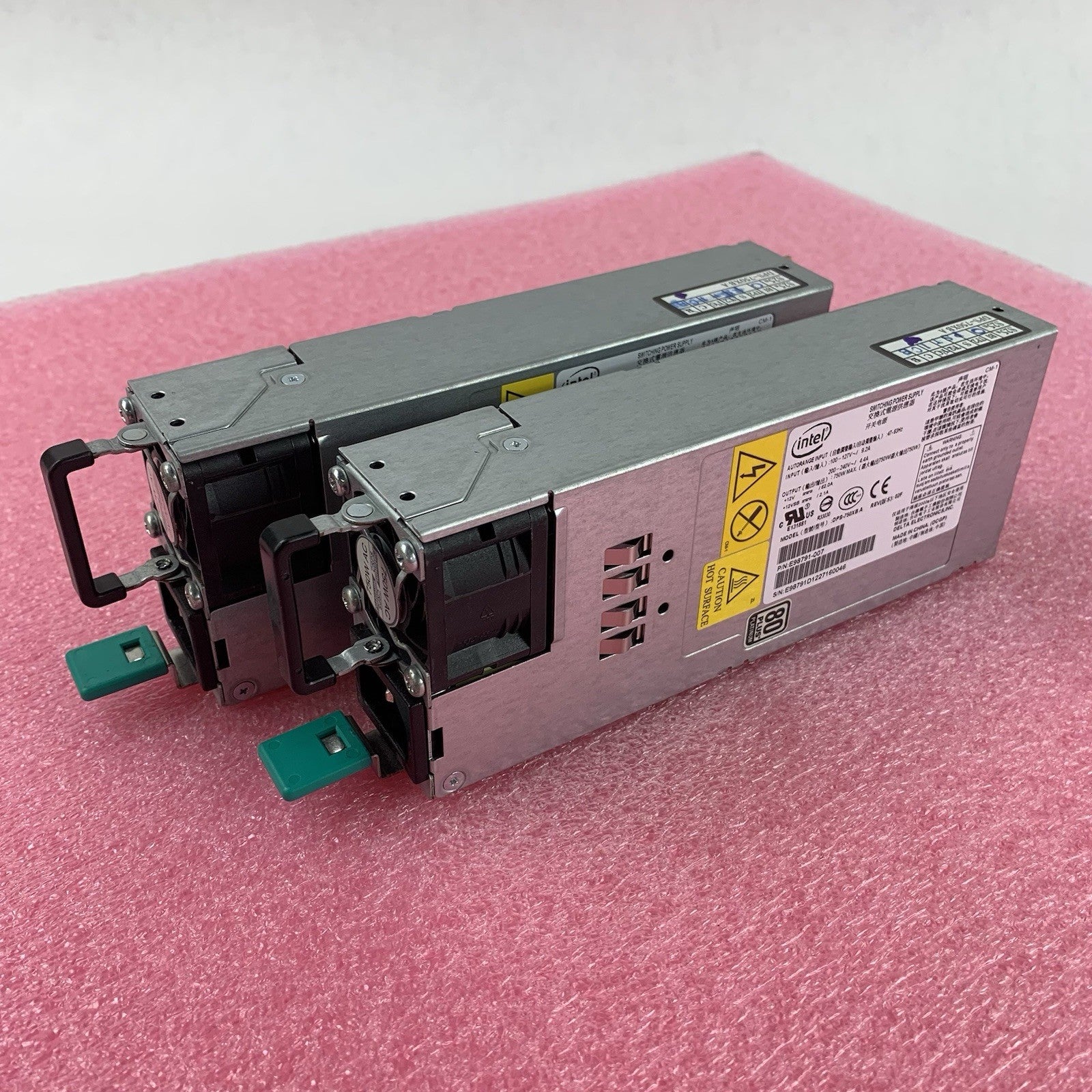 Intel Platinum DPS-750XB A 750W Switching Power Supply (Lot of 2)0