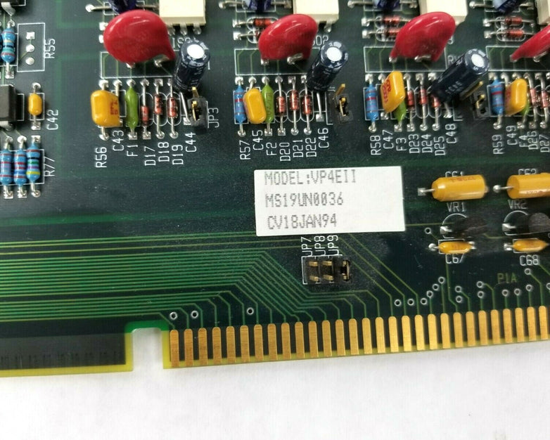 Teleco VP4EII-A MS19UN0036 17841 8-BIT ISA Card